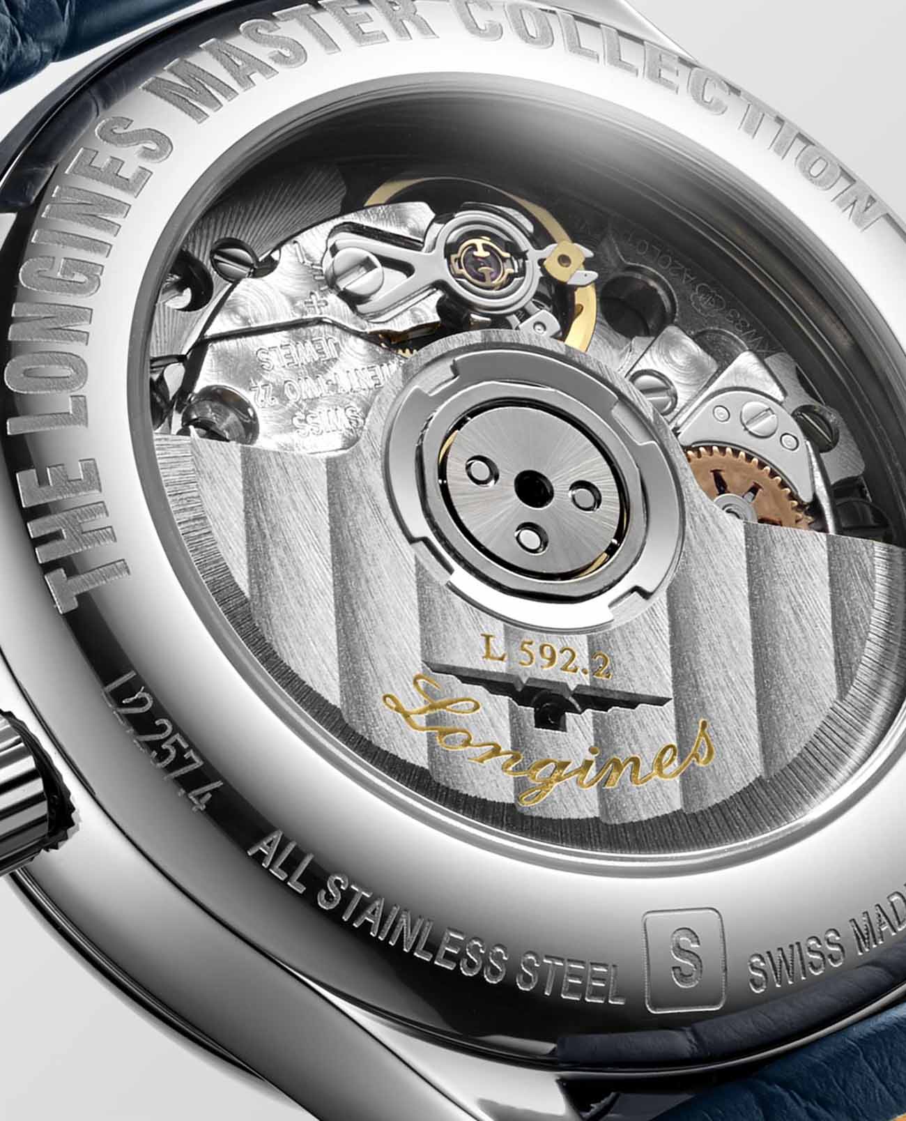 Longines Longines Master Collection L2.257.4.97.0, master collection швейцария женские часы на браслете кожаный боковой вид